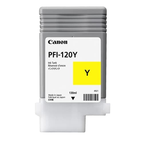 CANON TINTA AMARILLO PFI-120Y TM-200/TM-205/TM-300/TM-305 130ml.