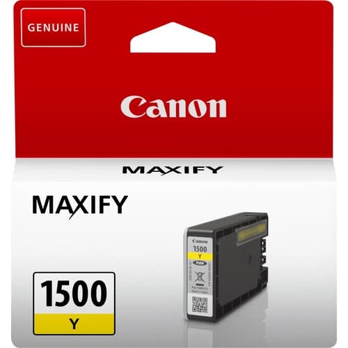 CANON CARTUCHO TINTA AMARILLO PGI-1500Y 9230B001 300 PAGINAS