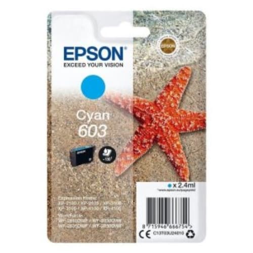 EPSON CARTUCHO CYAN 603 - ESTRELLA MAR