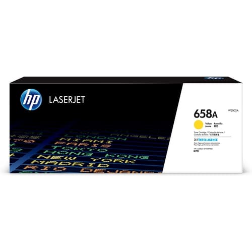 HP Toner LaserJet Enterprise M751 Toner Amarillo 658A