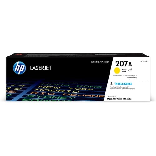 HP Toner LaserJet 207A amarillo (1250 páginas) M225 M282 M283