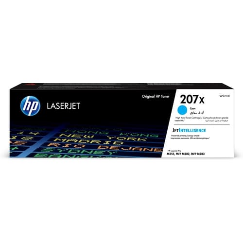 HP Toner LaserJet 207A cian (2450 páginas) M225 M282 M283
