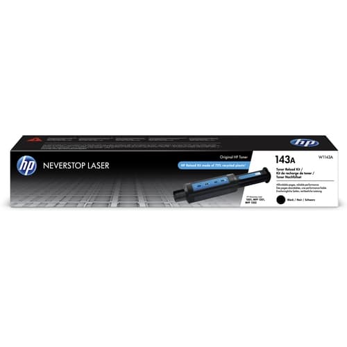 HP KIT DE RECARGA NEGRO NEVERSTOP 143A - LASER 1000A,1000N,1000W,1001NW, 1200A,1200NW,1200W,1202NW,1202W