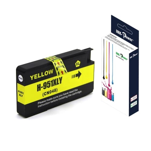 INK-POWER CARTUCHO COMP. HP Nº951XL AMARILLO CN048AE 26 ML