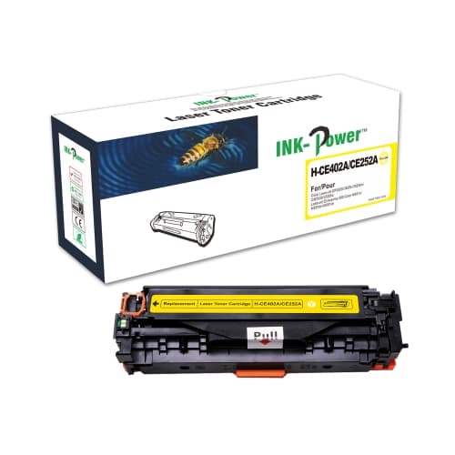 INK-POWER TONER COMP. HP CE402A/CE252A AMARILLO Nº507A 6.000PAG.