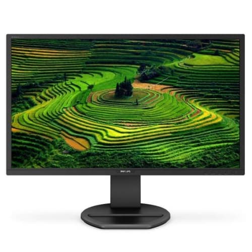 Philips - Monitor Desktop 271B8QJEB B-Line - 27" - IPS - Full HD (1920 x 1080) - 5 ms - Regulable en Altura - Pivotante - VGA, HDMI, DVI, DisplayPort - 4xUSB - Altavoces - Negro