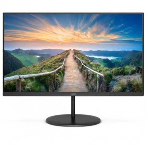 Monitor Profesional AOC U27V4EA 27/ 4K/ Multimedia/ Negro