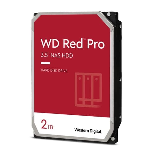 Disco Duro Western Digital WD Red Pro NAS 2TB/ 3.5/ SATA III/ 64MB