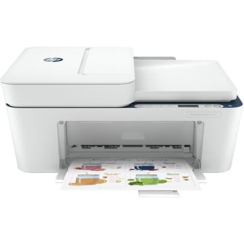 HP - Impresora Multifunción Color Tinta DeskJet Plus 4130e - hasta 9 ppm - 60 hojas - A4 - 1200 x 1200 ppp - WiFi