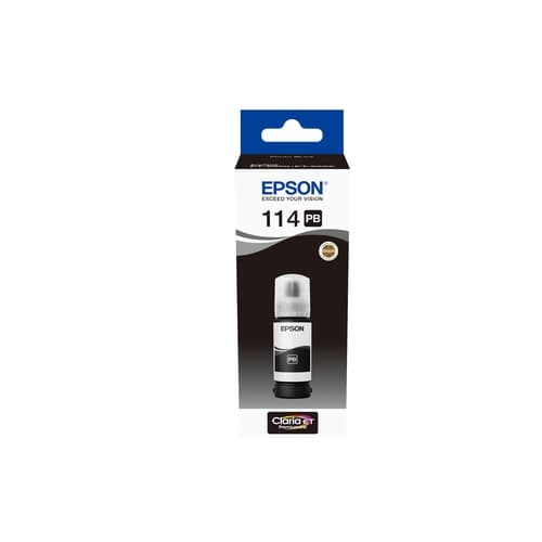 EPSON Botella 114 negro photo 70 ml Ecotank ET-8500 / ET-8550