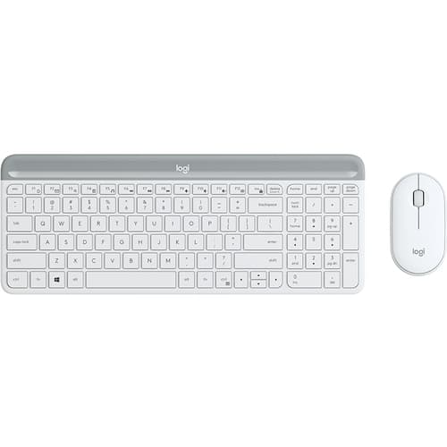 Logitech - Kit teclado + ratón mk470 - Inalambrico - Blanco