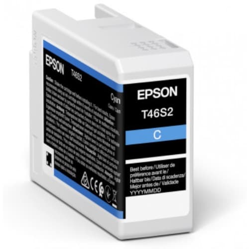 Epson Cartucho T46S2 Cian C13T46S200 25ml SC-P700