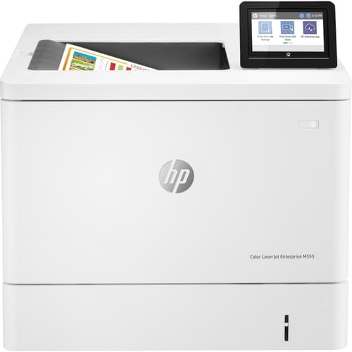 Impresora HP laser color laserjet enterprise M555dn a4 -  38ppm -  1gb -  usb -  red -  duplex impresion