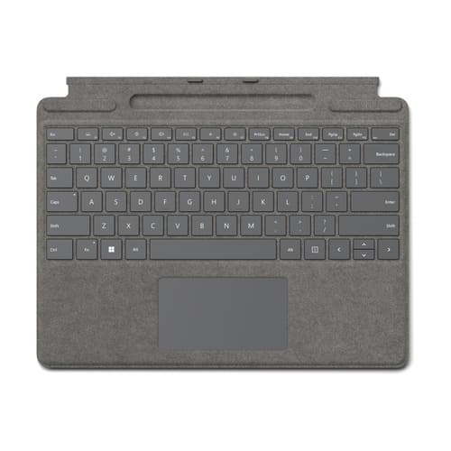 Microsoft Surface Teclado TYPE COVER Surface Pro8/pro9 y ProX PLATA