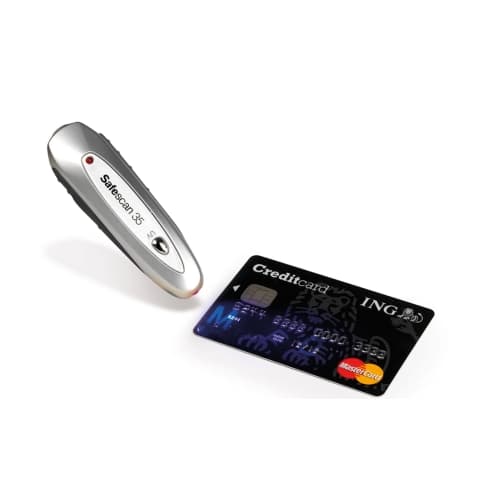 SAFESCAN 35 - DETECTOR DE BILLETES FALSOS DE BOLSILLO, VERIFICACION MANUAL