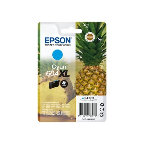 EPSON CARTUCHO 604XL CIAN XP-2200, WF-2910DWF - 604XL