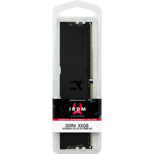 GoodRam IRDM Pro Deep Black - 8GB DDR4 - 3600MHz - PC4-28800 - 1,35V - Disipador negro