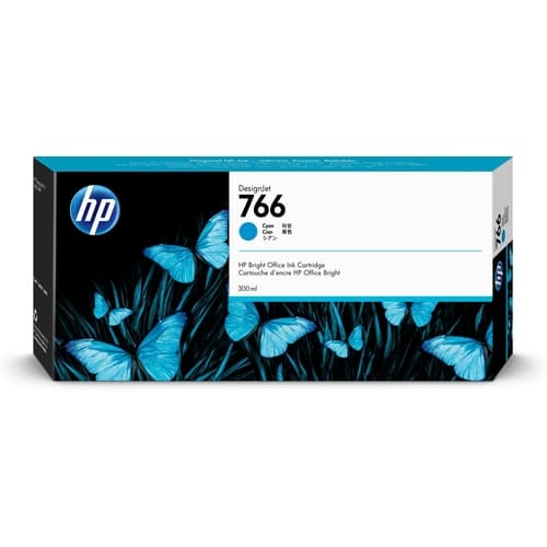 HP CARTUCHO Nº766 CIAN - P2V89A DESINGJET XL 3600