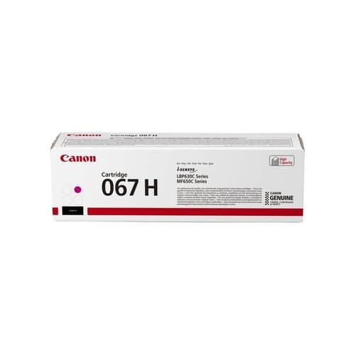 Cartucho toner canon 067h magenta