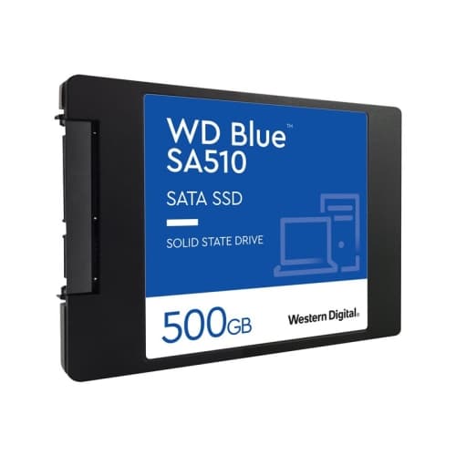 WD Blue SA510 - unidad en estado sólido - 500GB - SATA 6Gb/s - interno - 2,5"