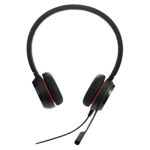 Jabra - Auriculares EVOLVE 20SE UC Stereo Cableado De Diadema Estéreo - Biauricular - Supra-aural - 32 Ohm - 150 Hz a 7 kHz - 95 cm Cable - Cancelación de ruido - USB
