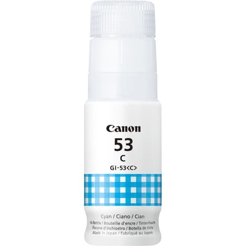 CANON BOTELLA DE TINTA GI53C CIAN -  Pixma G550 G650