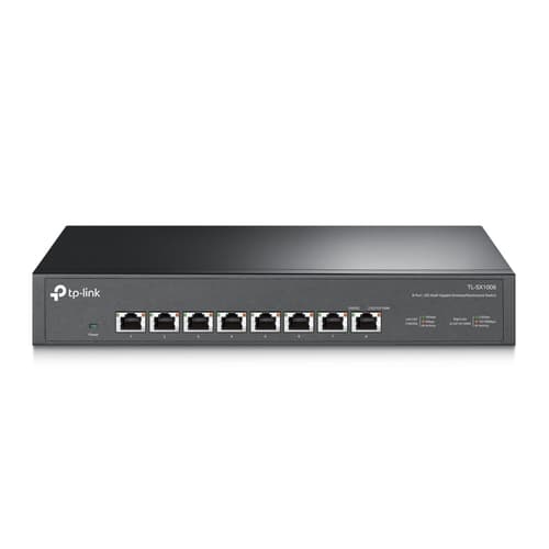 TP-Link TL-SX1008 switch No administrado 10G Ethernet (100/1000/10000) Negro