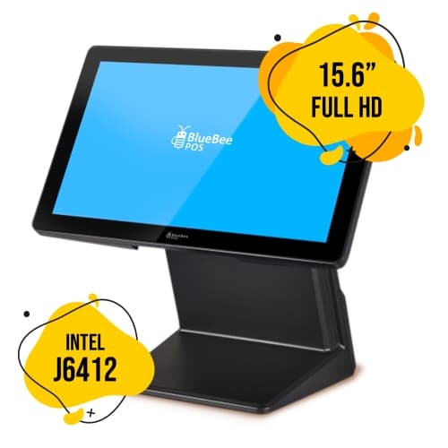 BLUEBEE - TPV Compacto BB-06-15.6" PCAP/J6412/4GB RAM/128GB SSD/4 X USB/ 2YW
