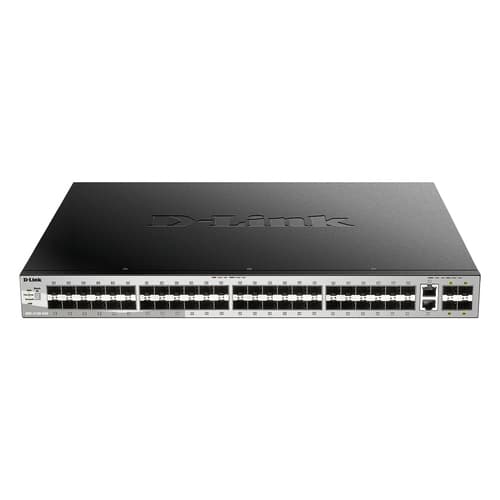 SWITCH GESTIONABLE L3 D-LINK STACKABLE DGS-3130-54S/E 48P SFP+ 2P 10G + 4P 10G SFP+