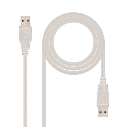 CABLE USB 2.0, TIPO A/M-A/M, 3.0 M
