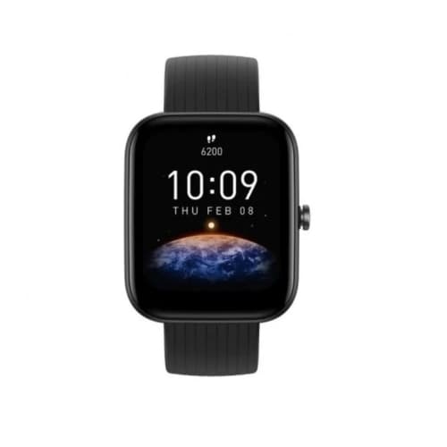 Smartwatch Huami Amazfit Bip 3 - Notificaciones - Frecuencia Cardiaca - Negro