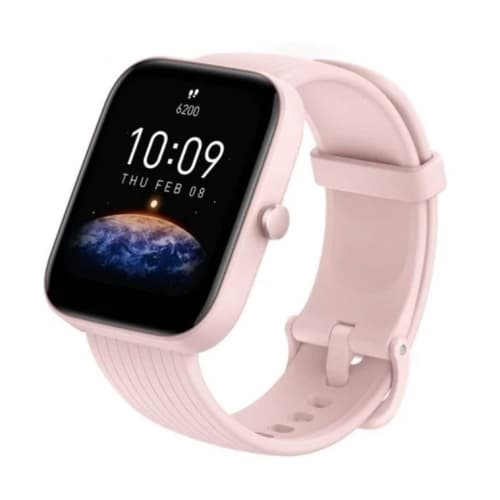 Smartwatch Huami Amazfit Bip 3 Pro - Notificaciones - Frecuencia Cardiaca - GPS - Rosa