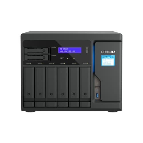 QNAP TS-855X-8G NAS 6+2 Bay 2x2.5GbE 4xUSB