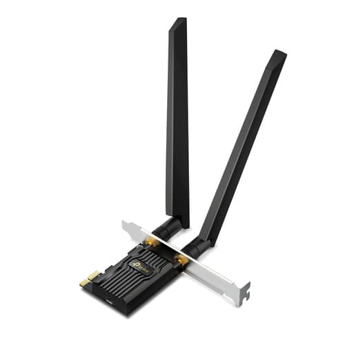 TPLink Archer TXE72E - PCIe - Wireless AXE5400 - Wifi 6E - Triple banda - 802.11AX - 2 antenas - Bluetooth 5.3