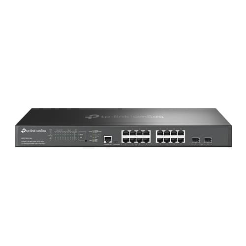 SWITCH GESTIONABLE L2+ TP-LINK OMADA SG3218XP-M2 16P 2.5Gbps 8P PoE+ 2xSFP+ 10Gbps