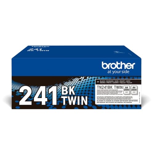 BROTHER pack de 2 cartuchos deToner negro tn241bktwin/TN241BKTWIN