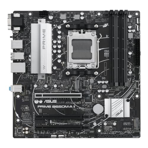 PLACA ASUS PRIME B650M-A II-CSM AMD AM5 4DDR5 HDMI/DISPLAYPORT/VGA 4SATA3 USB3.2 MATX
