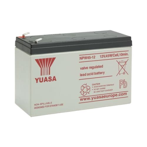 Yuasa - Batería para SAIS multimarca NPW45-12 - Plomo ácido 12V 9Ah