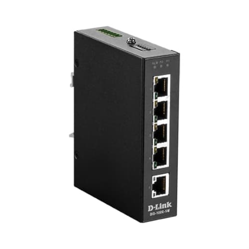 5 PORT UNMANAGED SWITCH IND NO POE