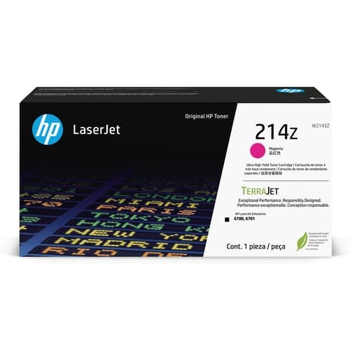 HP W2143Z Magenta Cartucho de Toner Original - 214Z