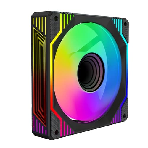 Keep Out Ventilador Caja XFC-120DRM Black 5V ARGB