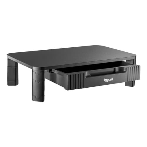 iggual EM1C Elevador monitor 1 cajón negro