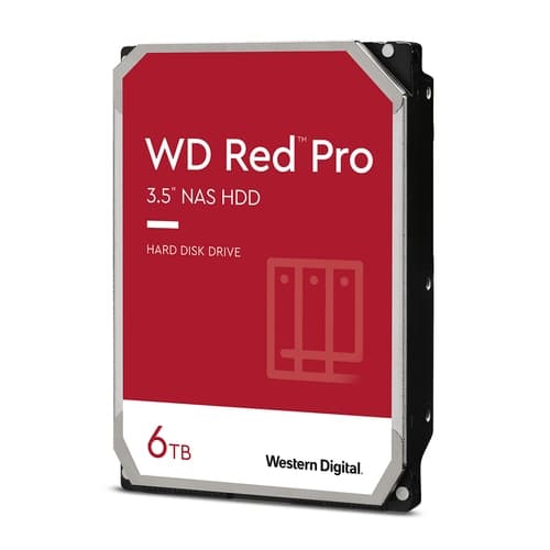 Western Digital - Red Pro Nas 3.5 6TB WD6005FFBX SATA 6GB/S - 7200 RPM - BUFER: 256 MB