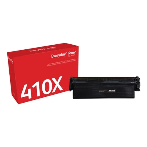 XEROX Everyday Toner para HP 410X Color LaserJet Pro M452. MFP M377(CF410X CRG046HBK) Negro