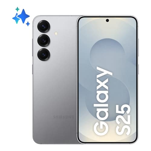 SMARTPHONE SAMSUNG GALAXY S25 12GB 256GB 6,2" 5G SILVER SHADOW