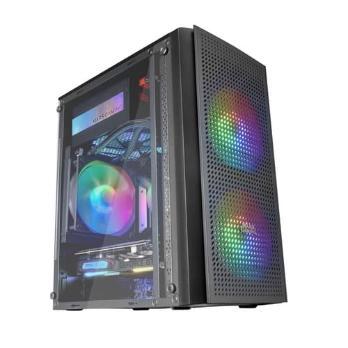 Mars Gaming caja MICRO-ATX MC300 BLACK
