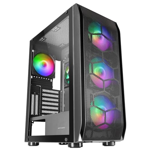 MARS GAMING Torre MC-KX E-ATX XL 5X 12CM BLACK