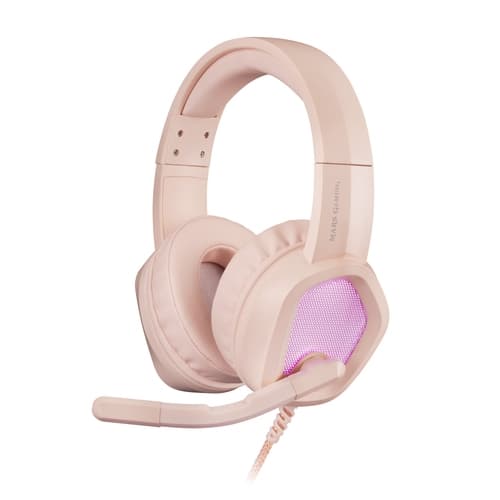 Mars Gaming MH320 Auricular+Mic. MULTIPLAT Pink