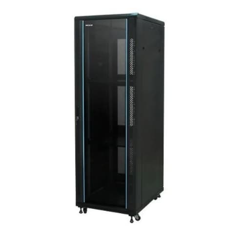 Armario rack suelo 19" Phasak Pro 22U 600x 600 negro (INCLUYE PORTES Y MONTAJE)