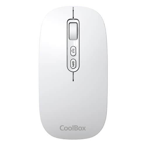 Coolbox Ratón W02-IA Inalámbrico RF+BT Gris
